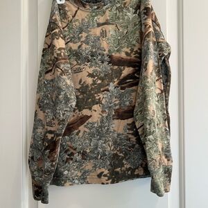 King’s Camo Long Sleeve Kids Tee
